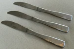 3 Dinner Knives Rds 200 Beveled Fiddle Reed & Barton Stainless Korea Paul Bocuse. Fixed Price $29.24.
