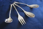 Mikasa Wavelength 4-PIECE Hostess Set GF166-592 Stainless Steel Brand New!. Fixed Price $48.00.