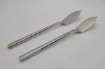 Two Mepra Fish Knives Knife Serving Aria Fine Dining 18/10 Italy AZ10311120. Fixed Price $18.69.