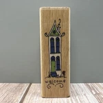 Hampton Art Studio Rubber Stamp Welcome House Real Estate Agent Card Making. Fixed Price $8.75.