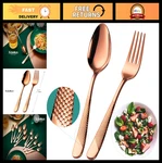 Xideman 24-PIECE Premium Forks And Spoons Silverware Set (6.7 Inch), 18/10 Stai. Fixed Price $141.99.