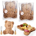 Ziliny 2 Set Baby Shower Prizes Bear Shaped Cheese Board Knives And. Fixed Price $29.90.