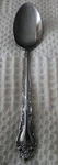 Orleans Silver Stainless Japan ORL26 Serving Spoon Floral Plume Scrollloop. Fixed Price $14.99.