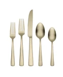 Oneida B1025020AL21 Aptitude Champagne Satin Piece Flatware Set. Fixed Price $42.99.
