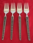 Intepur Stainless INR41 Lot Of Salad Forks 6 3/4" Nm Polished. Fixed Price $15.00.