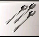 Epic EPS8 Stainless Iced Teaspoons Colonial Paddle Handle Japan Set Of 3. Fixed Price $23.95.