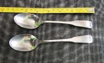 Lot Of 2 Towle 18/8 Stainless C1983- Royal Hammer Teaspoons/. Fixed Price $19.99.