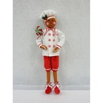 Regency International 25" Felt Gngerbread Chef W/lollipop. Fixed Price $34.16.