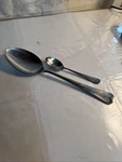 Stainless By Present Mount Vernonjapan Serving Spoon&small Spoonjapan. Fixed Price $17.46.