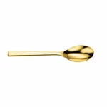 Oneida B408SDEF Chef's Table Golden Finish 7" Dessert Spoon - 1 Doz. Fixed Price $113.85.