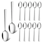 Teamfar Teaspoon Set Of 12, 6.7 Stainless Steel Mini Inch, Silver. Fixed Price $15.73.
