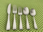 Oneida Satin Moda Stainless 18/10 Raised Tip New Flatware Smart Choice. Fixed Price $5.41.