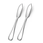 Aoosy Stainless Steel Butter Knives, Cheese 2PC, Silver. Fixed Price $8.26.