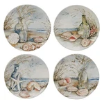 Certified International Coastal Landscape 9" Salad/dessert Plates Assorted. Fixed Price $53.23.