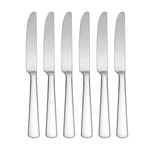 Oneida Aptitude Everyday Flatware Dinner Knives, Set Of 6 18/0 Silver. Fixed Price $25.63.