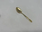 Serving Spoon CUS2 Floral Flowers Japan Gold. Fixed Price $9.95.