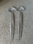 Tupperware Sheerly Elagent Salad Fork And Spoon 4912A 4911A. Fixed Price $9.99.