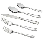 Obstnny 60-PIECE Stainless Steel Flatware Sets, Table Dinner Silverware S.... Fixed Price $59.93.