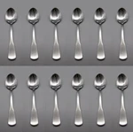Oneida Stainless Colonial Boston - Large Soup / Place Spoons Set Of Twelve No. Fixed Price $19.99.