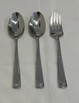 Oneida Flatware OHSMODA1 3 Serving Pieces 18/10 Glossy Raised Tip Stainless. Fixed Price $22.54.