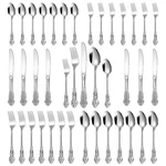 Citesana 40-PIECE Stainless Steel Flatware Set, Silverware Service.... Fixed Price $61.21.