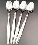Set Of Reed & Barton Brompton Heritage Mint Iced Teaspoons 7 3/4". Fixed Price $14.00.