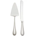Reed & Barton Lyndon 2PC Dessert Set, 0.8 Lb, Metallic. Fixed Price $41.86.