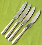 Hampton Silversmiths Stainless Dinner Knives 247 China HSV81 Pattern 9". Fixed Price $24.99.