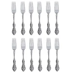 Oneida Michelangelo 18/10 Stainless Steel Dinner Fork (set Of Twelve). Fixed Price $129.99.