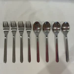 Ikea 22388 Fornuft Stainless Steel Flatware Table Spoon Forks Vgc. Fixed Price $22.00.