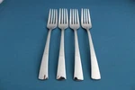 Zwilling J Henckels Bellasera Glossy Dinner Forks (set Of 4) 18/10 New 7/8". Fixed Price $35.99.