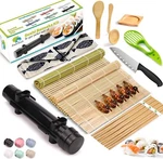 Sushi Making Kit - Complete 22 Piece Maker Set For Beginners Pros .... Fixed Price $24.99.