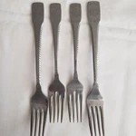 Rogers Insilco Fashion Stainless INS113 Eagle Stars Silverware Flatware 4 Forks. Fixed Price $14.99.