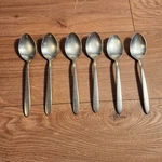 Amere Stainless Steel AEF5 Lot Of 6 Oval Soup Spoons. Fixed Price $24.00.