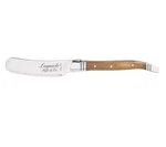 Laguiole - Style De Vie Butter Knives Luxury Line Olive Wood Set Of 4. Fixed Price $54.95.