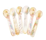 Duebel Set Of 6 Shining Mother Pearl Mop 7.5X2CM Cm,. Fixed Price $41.38.