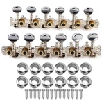 12 String Tuning Pegs Set Zinc Alloy Machine Heads For Acoustic Guitar.... Fixed Price $30.95.
