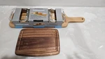 Home Essentials & Beyond Tablescape 4 Piece Serving Board Set + Tb. Fixed Price $23.95.