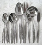 Northland / Oneida Stainless Flatware OHS172 Teaspoons & Serving Pieces. Fixed Price $54.98.