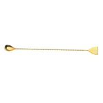 Barfly Spoon, Strainer End 15 3/4" (40 Cm), Gold. Fixed Price $35.65.