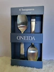 Oneida Everdine Everyday Flatware Teaspoons Set Of 4 18/0 Stainless Steel. Fixed Price $24.00.