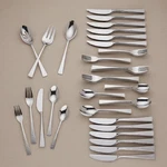 Gorham Biscayne 18/10 Stainless Steel 75PC. Flatware Set (service For Twelve). Fixed Price $199.99.