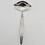 Elden Peeress ELD4 18/8 Stainless Gravy Ladle Flatware Glossy Burnished Mcm Vtg. Fixed Price $17.05.