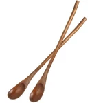 Operitacx 2PCS Wooden Long Tea Spoons Coffee Honey Stirring Spo.... Fixed Price $15.42.