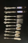 Miscellaneous Set Of Orleans Silverware Stainless. Fixed Price $23.25.