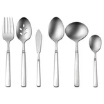 Oneida Easton 6 Piece Hostess & Serving Set 18/10 Stainless Flatware -all Glossy. Fixed Price $49.99.