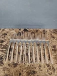 Set Of 11 Hampton Silversmiths Central Dinner Forks 18/10 Stainless 1/8". Fixed Price $119.99.