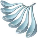 Wareland Ceramic Soup Spoons Set Of 6, 6.75 Inch - Blue,. Fixed Price $25.99.