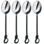 Gourmet Settings (gs) Twist & Shout 7 1/4" Teaspoon (set Of Four). Fixed Price $32.99.