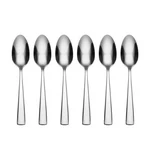 Oneida Nocha Everyday Flatware Teaspoons, Set Of 6, Silverware. Fixed Price $19.41.